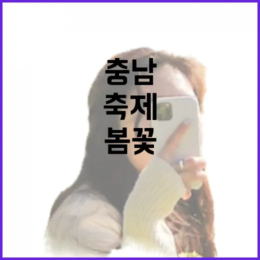 충남 봄꽃 축제 총정리