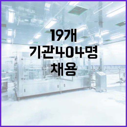 부산 19개 공공기관 404명 대규모 채용