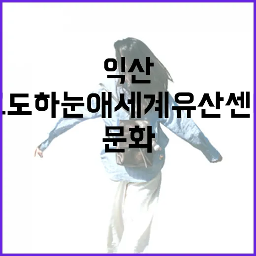 익산 백제문화의 중심, 고도하눈애세계유산센터