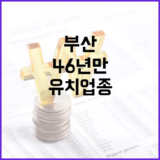 부산, 산업단지 유치업종 46년 만에 전면 개편
