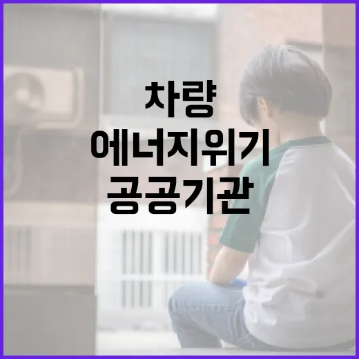 에너지 위기, 공공기관 차량 운행 제한 강화