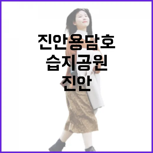 진안 용담호 습지공원 봄 풍경과 쉼