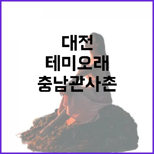 대전 충남 관사촌 테미오래 체험기
