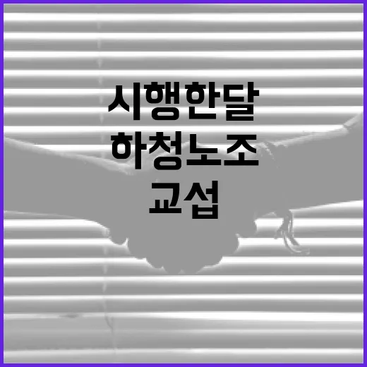 개정 노동조합법 시행 한 달, 하청 노조 교섭요구 1011건