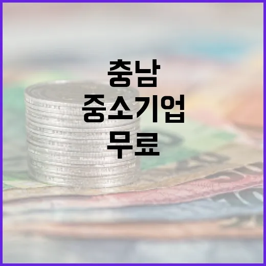 충남 중소기업 무료 컨설팅 지원 시작
