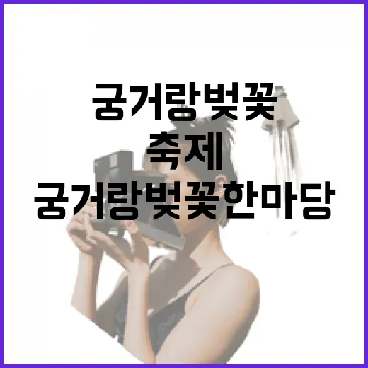 궁거랑 벚꽃 한마당, 봄날의 축제 성황