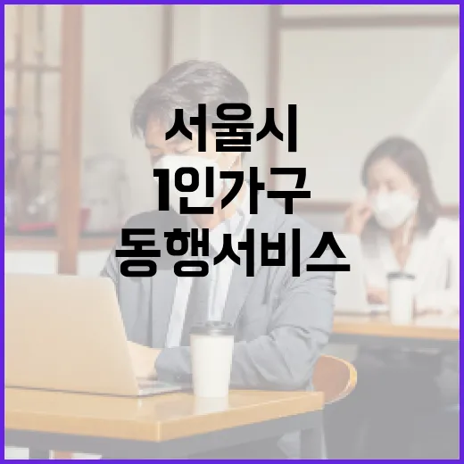서울시 1인가구 동행서비스, 건강부터 이사까지 지원 확대