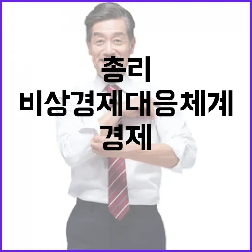 김 총리, 비상경제 대응체계 강화 지시