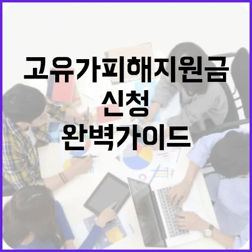 고유가 피해지원금, 신청과 사용 완벽 가이드