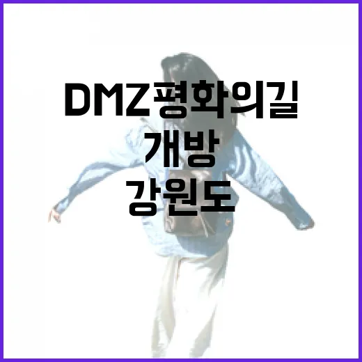 강원도 DMZ 평화의 길 6개 코스 전면 개방