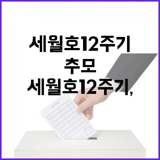 세월호 12주기, 정부 추모·지원 현황