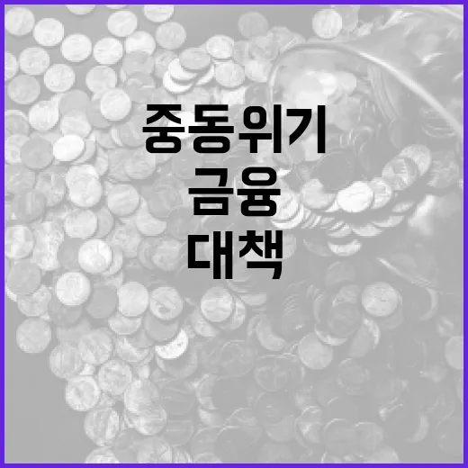중동 위기 속 건설업계 금융지원 대책