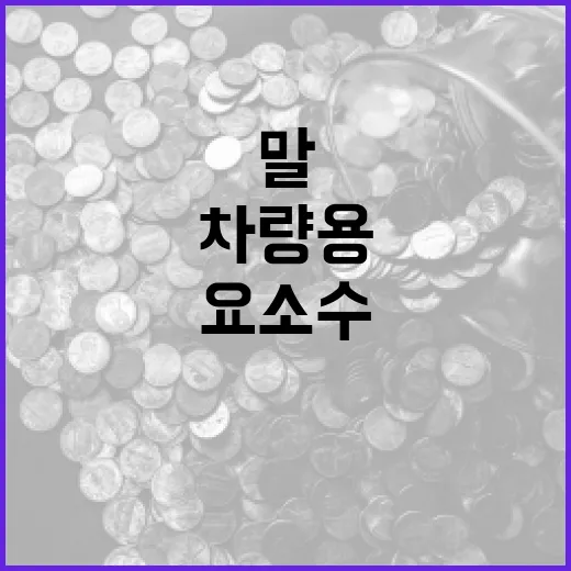 구 부총리, 차량용 요소수 4월 말 공공비축분 방출 예고