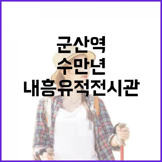 군산역 내흥유적전시관, 수만 년 역사 품은 여행 첫걸음