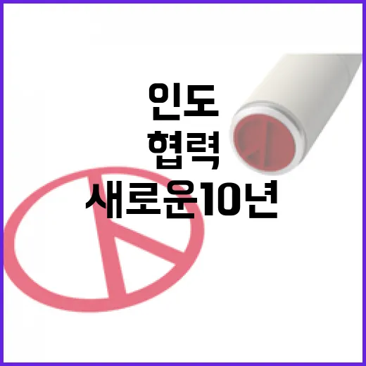 한-인도 협력, 새로운 10년 출발