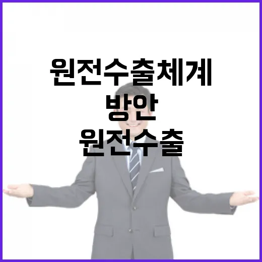 원전 수출체계 효율화 방안 아직 미정