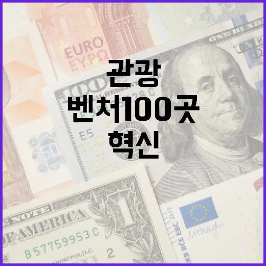 한국관광 혁신 이끄는 벤처 100곳 선정