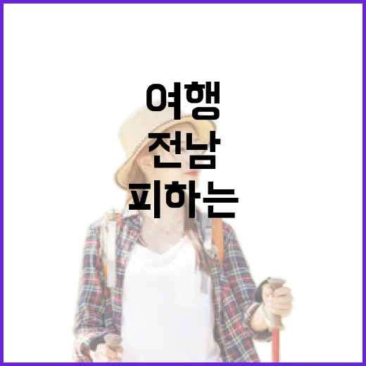 전남 봄 여행, 1년 기다림 피하는 비법