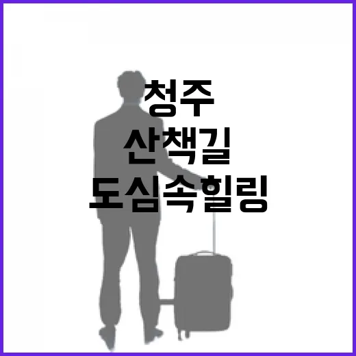 청주 도심 속 힐링 산책길 개장