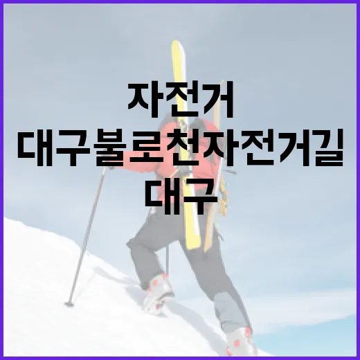 대구 불로천 자전거길, 자연과 함께 달리다