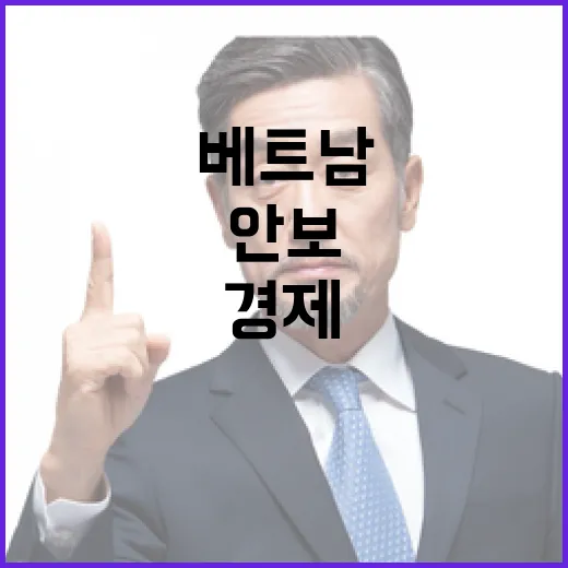 베트남과 경제·안보 협력 강화