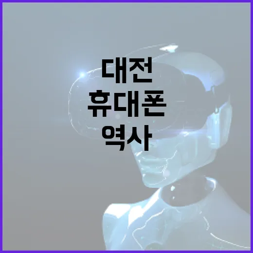 대전 SK텔레콤 셀움에서 만나는 휴대폰 역사