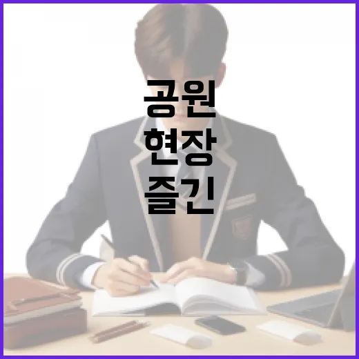 봄날 공원서 즐긴 특별 북크닉 현장