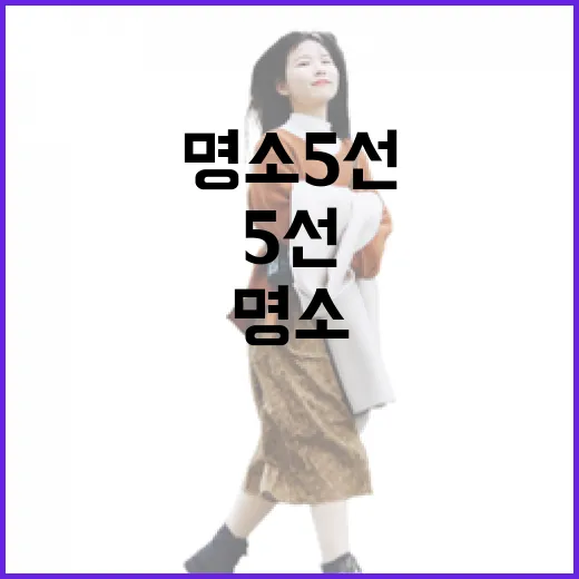 경북 피크닉 명소 5선