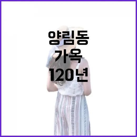 광주 양림동 120년 가옥의 숨결