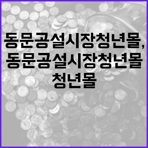 동문공설시장 청년몰, 활기 되찾다
