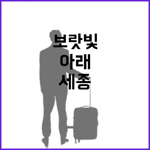 보랏빛 등꽃 아래 세종 부강성당 봄 풍경