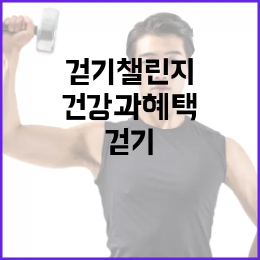 제주시 통합 걷기 챌린지로 건강과 혜택 동시에