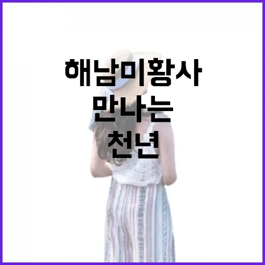 해남 미황사에서 만나는 천년의 고요