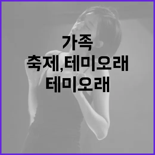 봄날의 축제, 테미오래에서 만난 가족의 행복