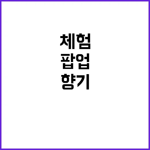 부산 향기 팝업스토…