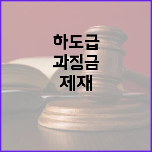 하도급·가맹법 과징금 강화, 제재 실효성 대폭 제고