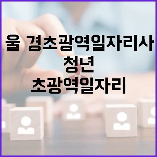 부·울·경 초광역 일자리 사업, 청년 정착과 일자리 창출 가속