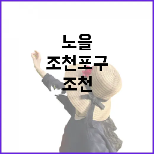 조천포구 노을 명소의 역사와 매력