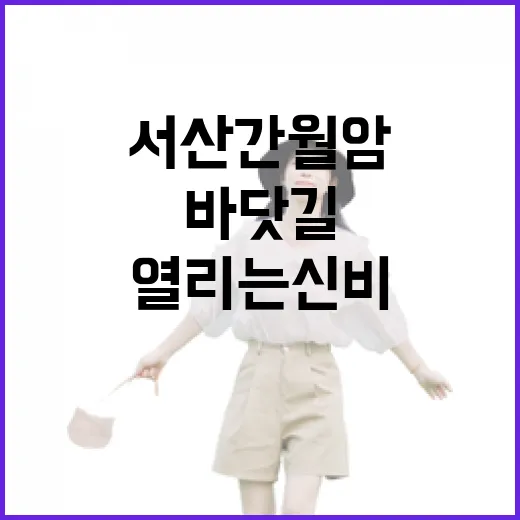 서산 간월암, 바닷길 열리는 신비의 암자