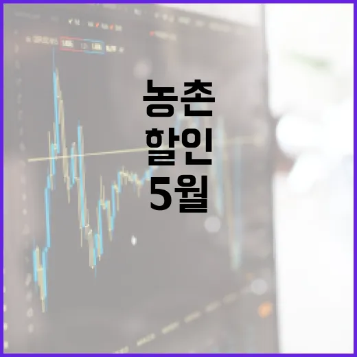 5월 농식품·농촌관광 대폭 할인 확대