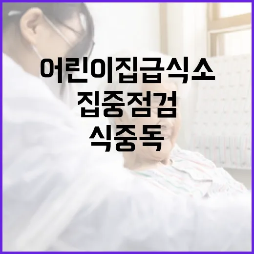 어린이집 급식소 6300곳 여름철 식중독 집중 점검