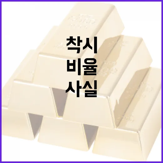 낮은 순부채 비율, 착시 아님 명확한 사실