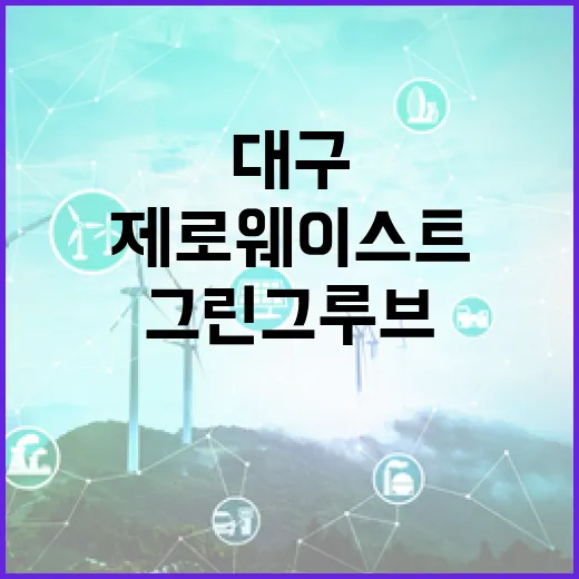 대구 그린그루브, 제로웨이스트 실천의 중심