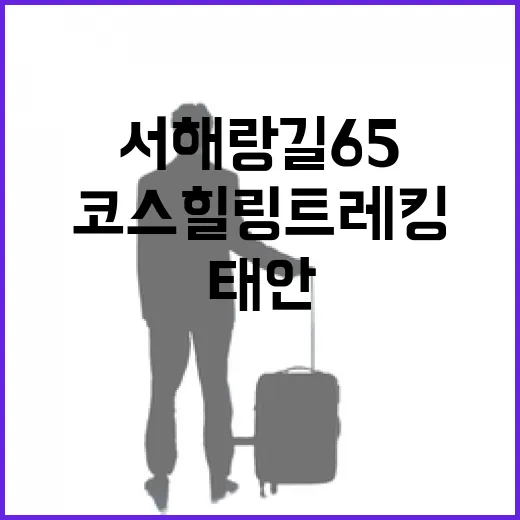 태안 서해랑길 65코스 힐링 트레킹