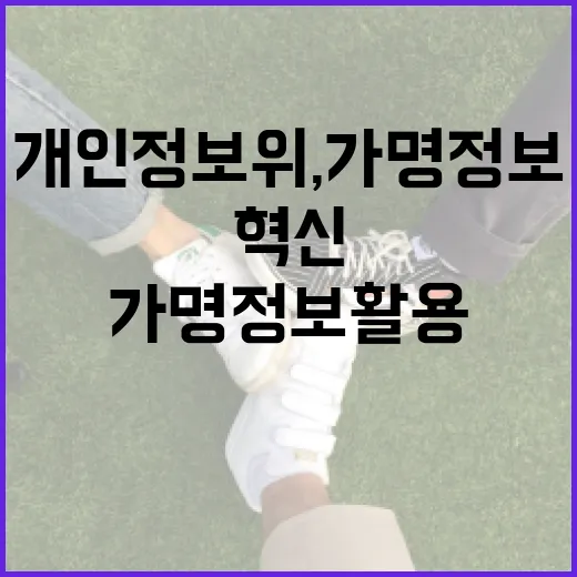 개인정보위, 가명정보 활용 혁신 가속화