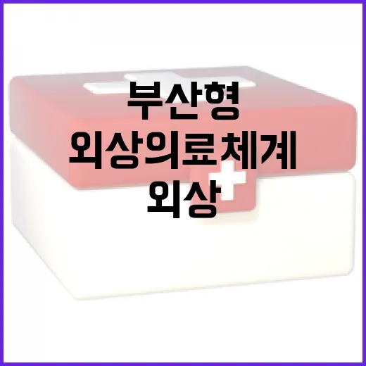 부산형 외상의료체계 출범, 골든타임 사수 나선다