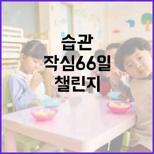 경남 초등생 대상 작심 66일 스마트폰 습관 챌린지