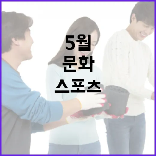 광주 5월 2주, 다채로운 문화와 스포츠 향연