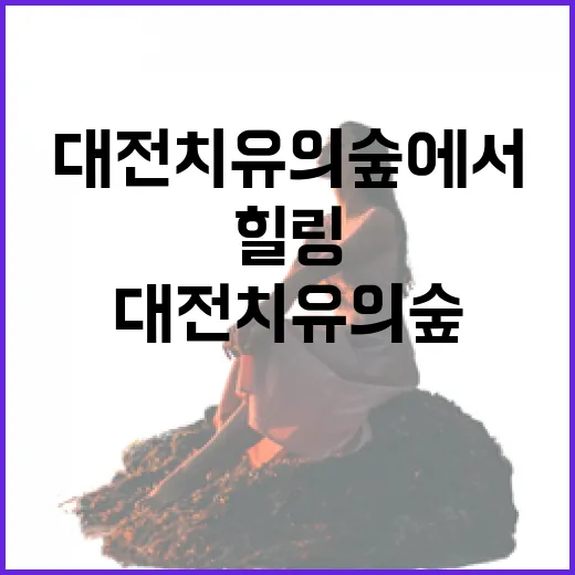 대전 치유의 숲에서 만나는 자연의 힐링