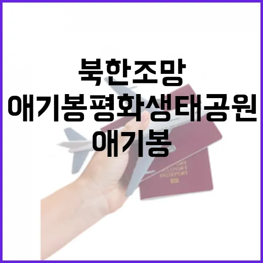 한강 너머 북한 조망, 애기봉 평화생태공원